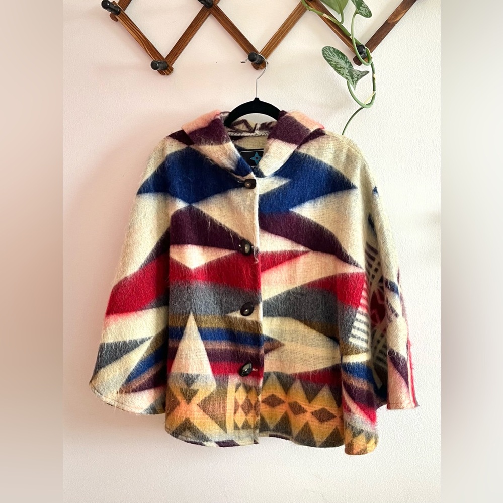 Handmade Hooded Short-Length Cape